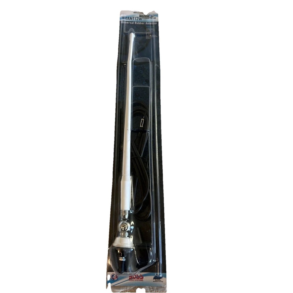 BOSS AUDIO MRANT12W RUBBER  DUCKY TYPE MARINE ANTENNA